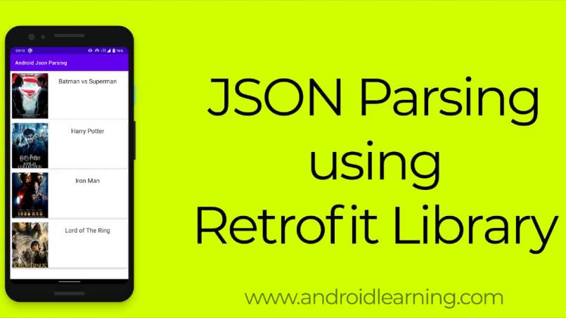 Android Json Parsing Using Retrofit