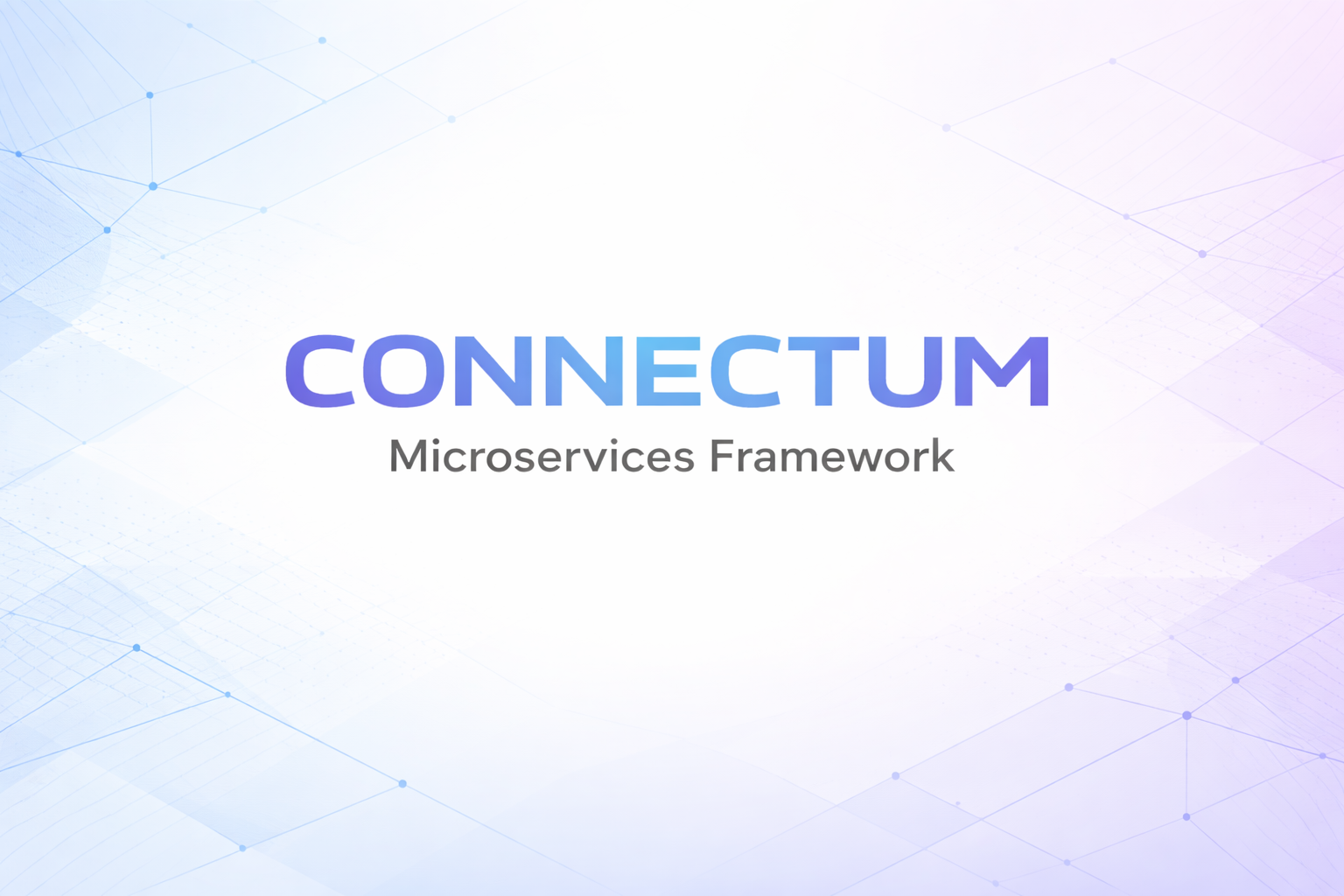 Connectum — Microservices Framework