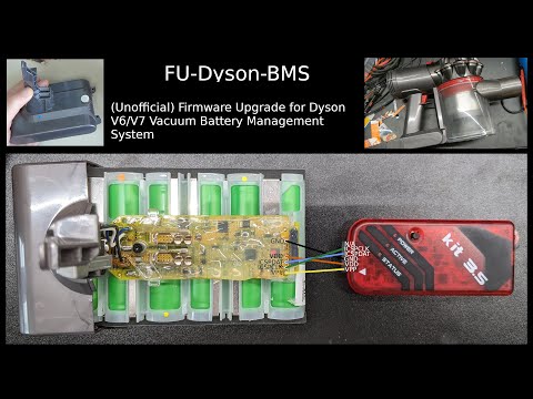 FU-Dyson-BMS - (Unofficial) Firmware Upgrade for Dyson V6/V7 Vacuum Battery Management System