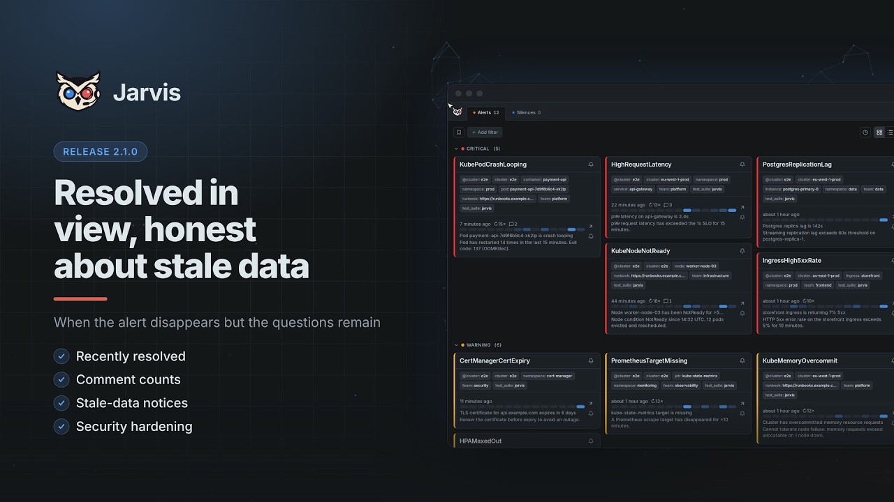 Jarvis 2.1.0 highlights (video)