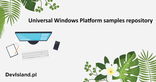 Universal Windows Platform samples repository