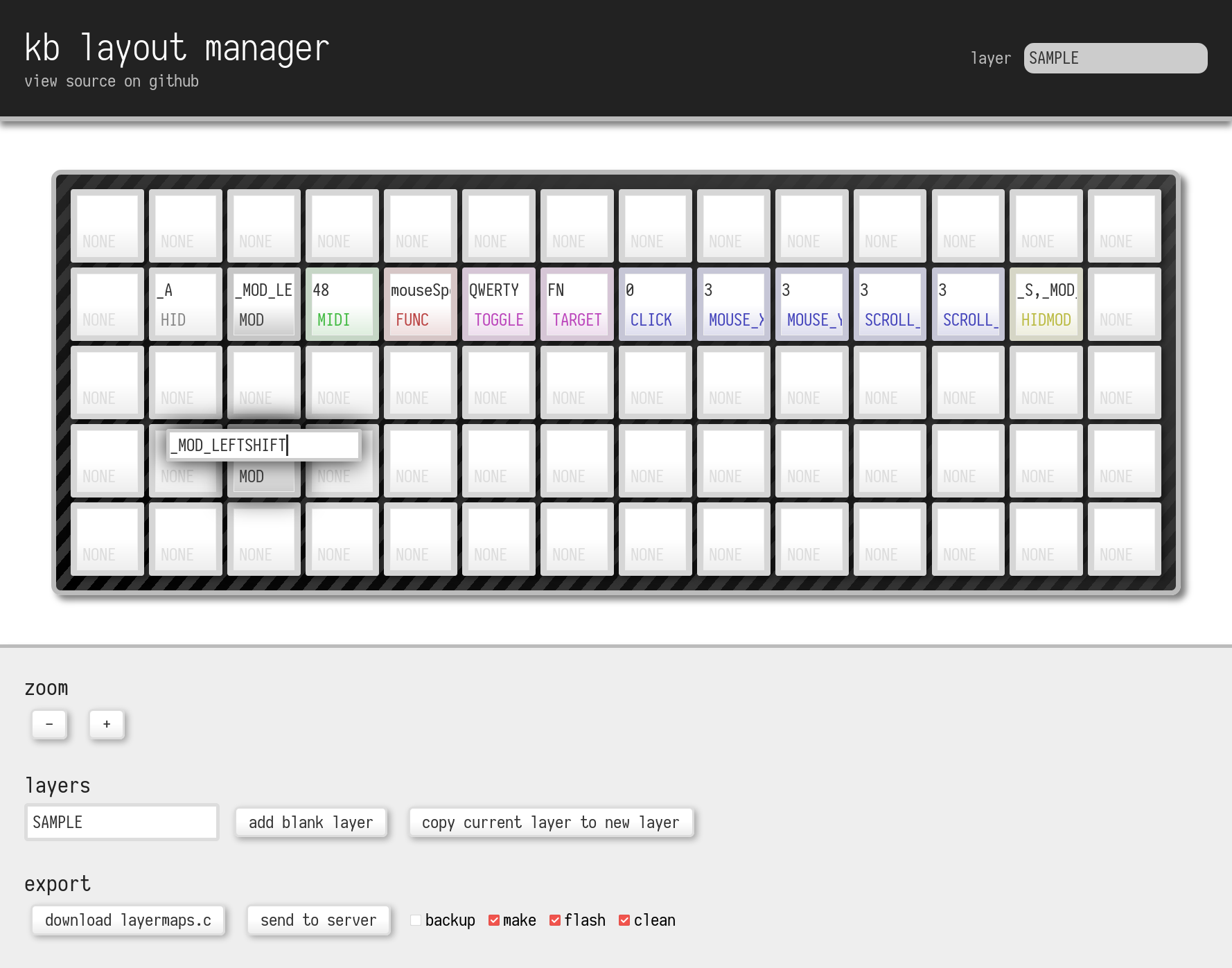 kb-layout-manager sample usage