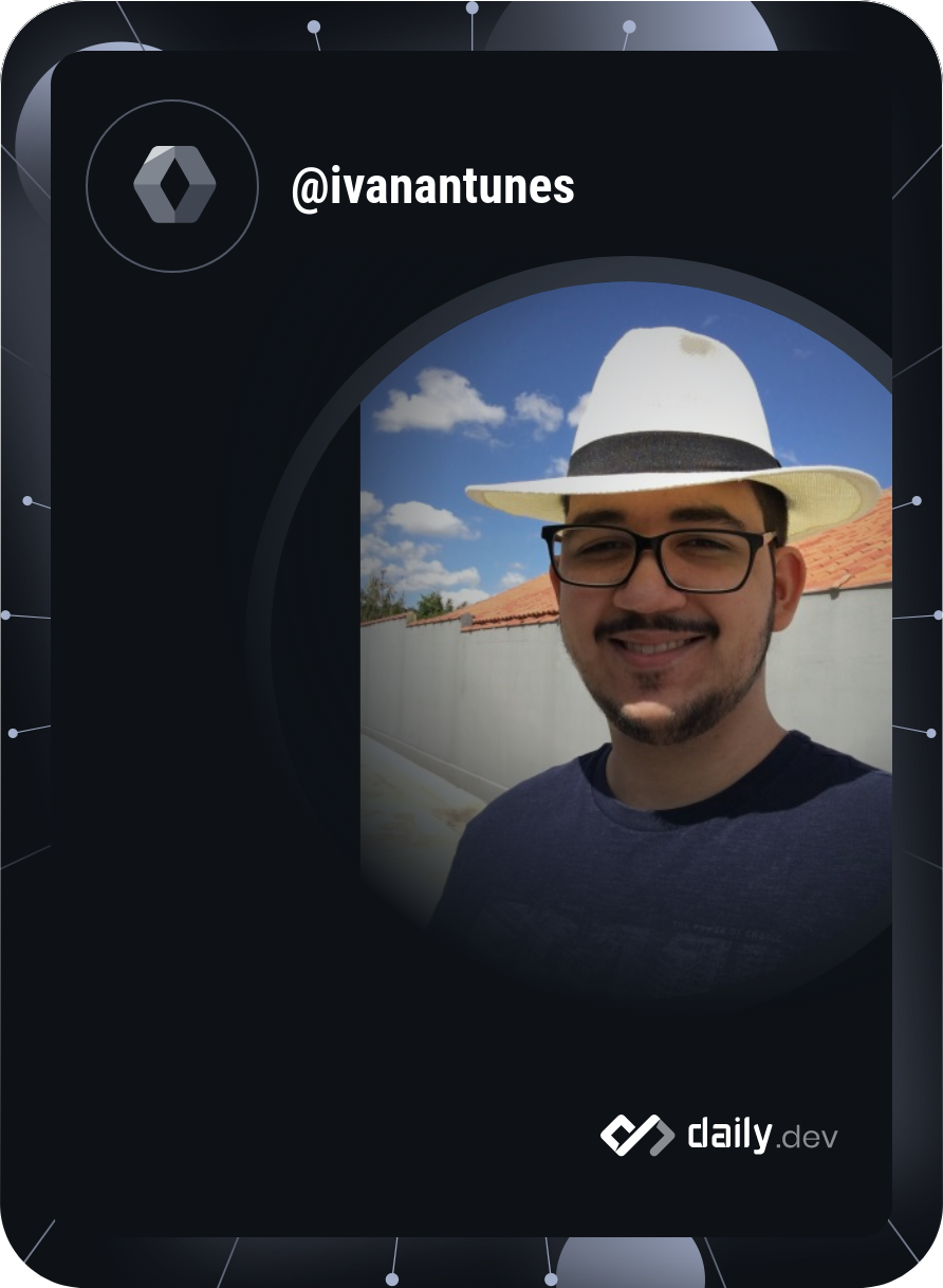 Ivan Antunes's Dev Card