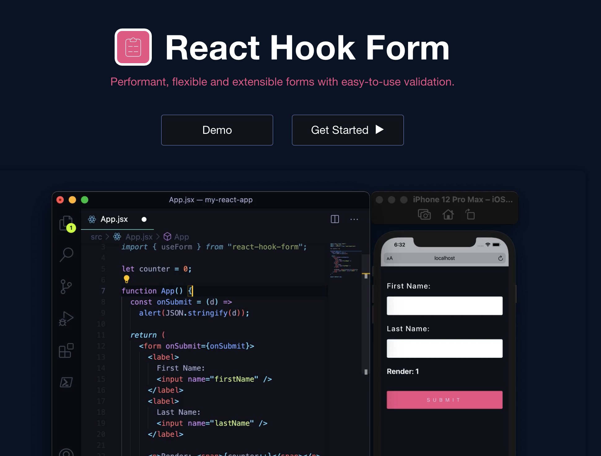 React Hook Form