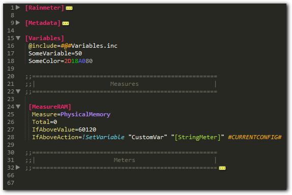 Code Folding