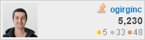 profile for ogirginc at Stack Overflow, Q&A for professional and enthusiast programmers