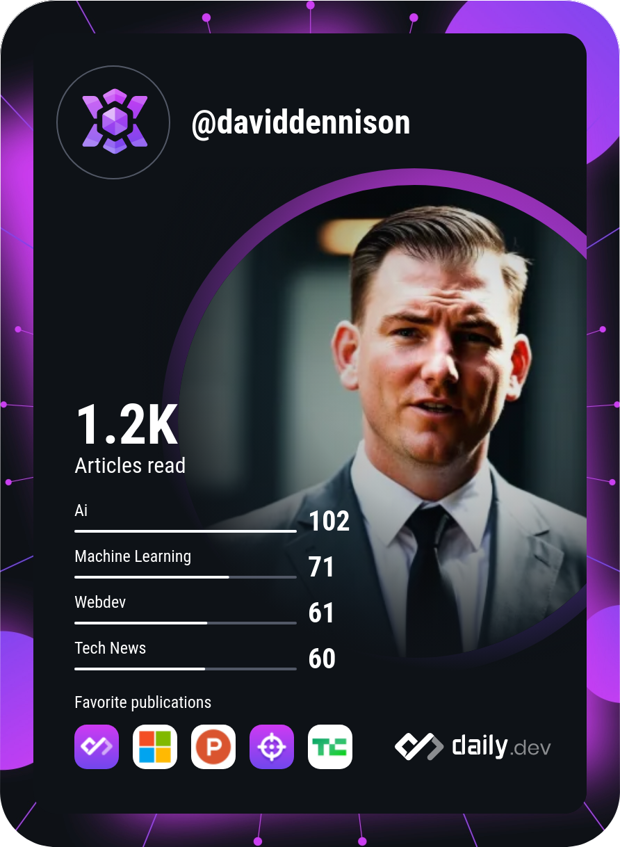 David Dennison's Dev Card