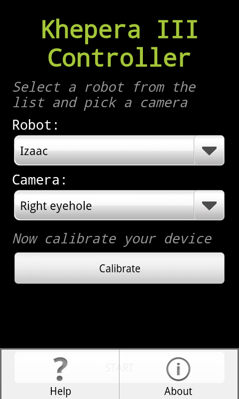 Ekran główny, opcje - screen capture