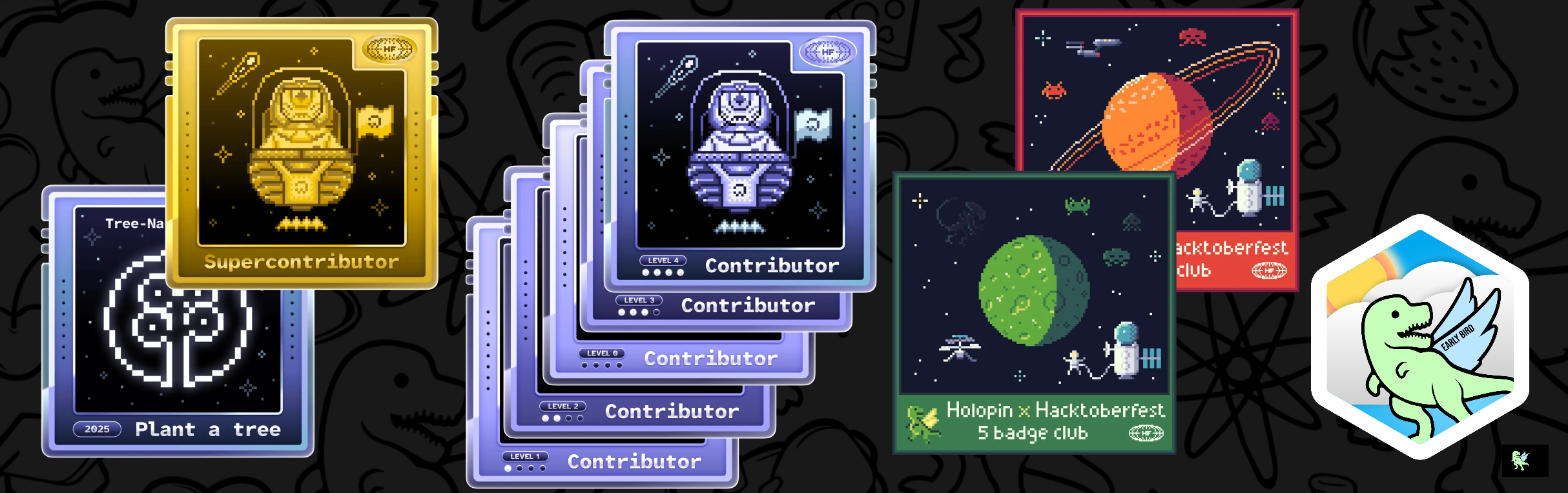 An image of @niosx's Holopin badges, which is a link to view their full Holopin profile