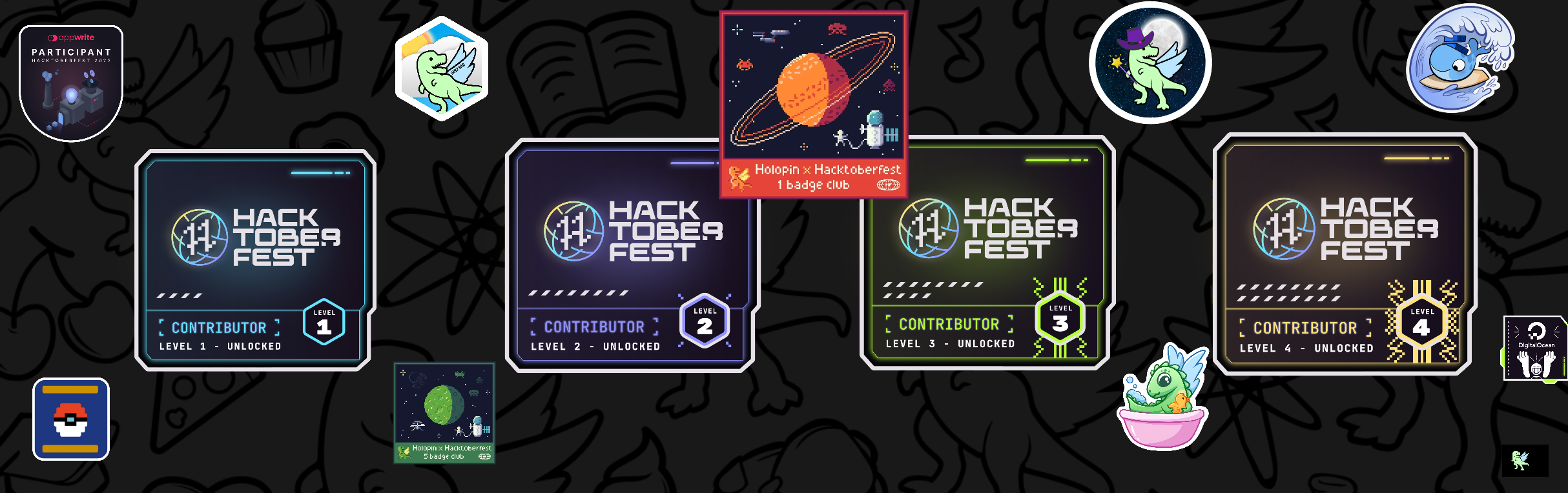 @sanjeeblama's Holopin board