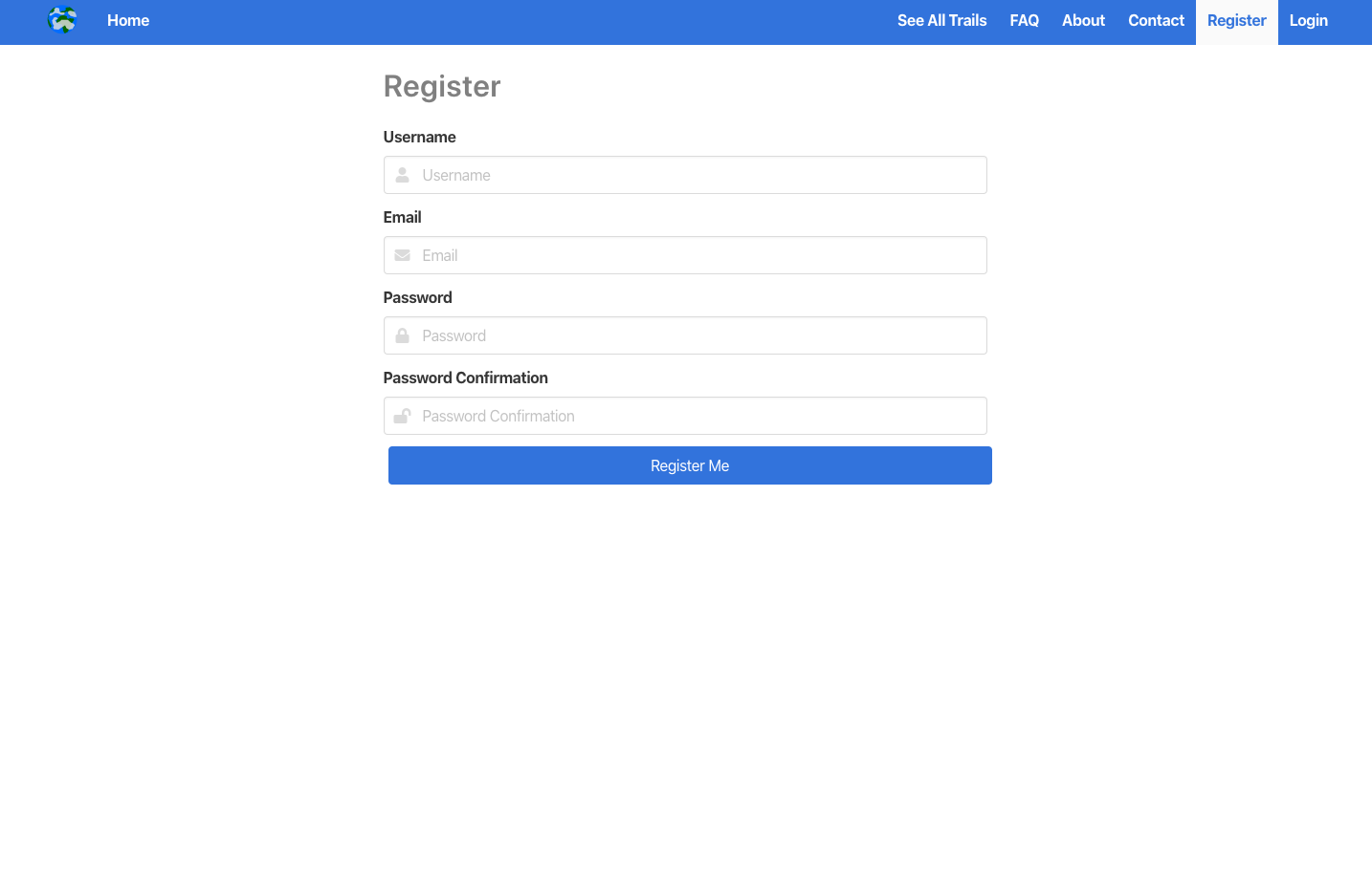 register page