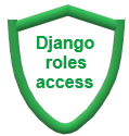 Django roles access