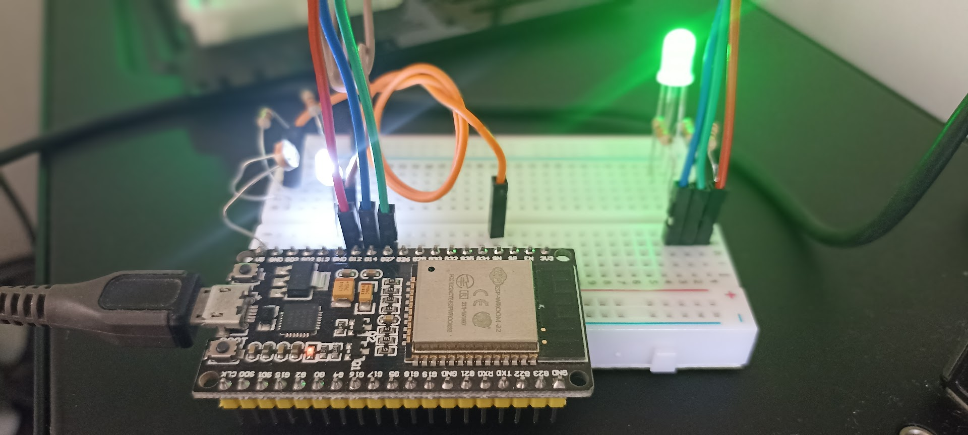 Hardware do protótipo com ESP32*