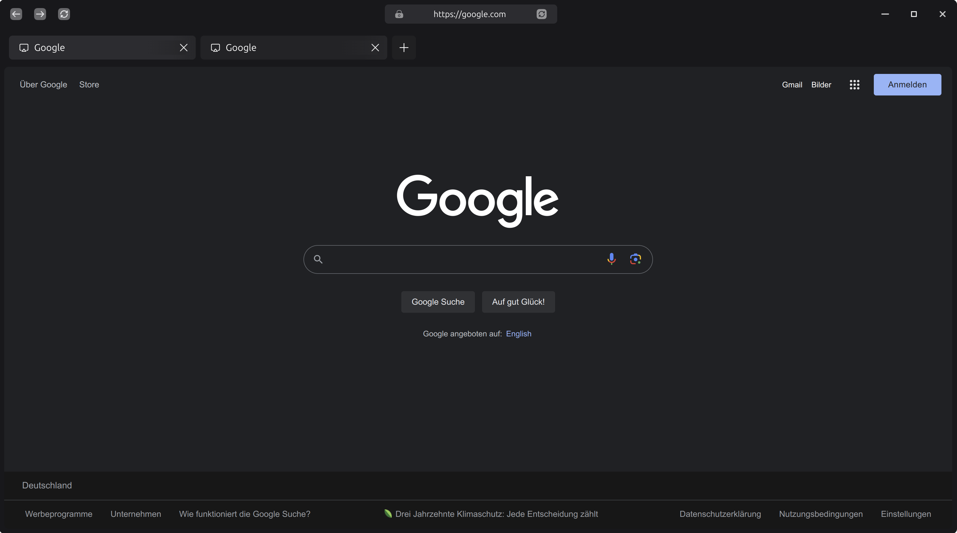 MI-Browser Screenshot