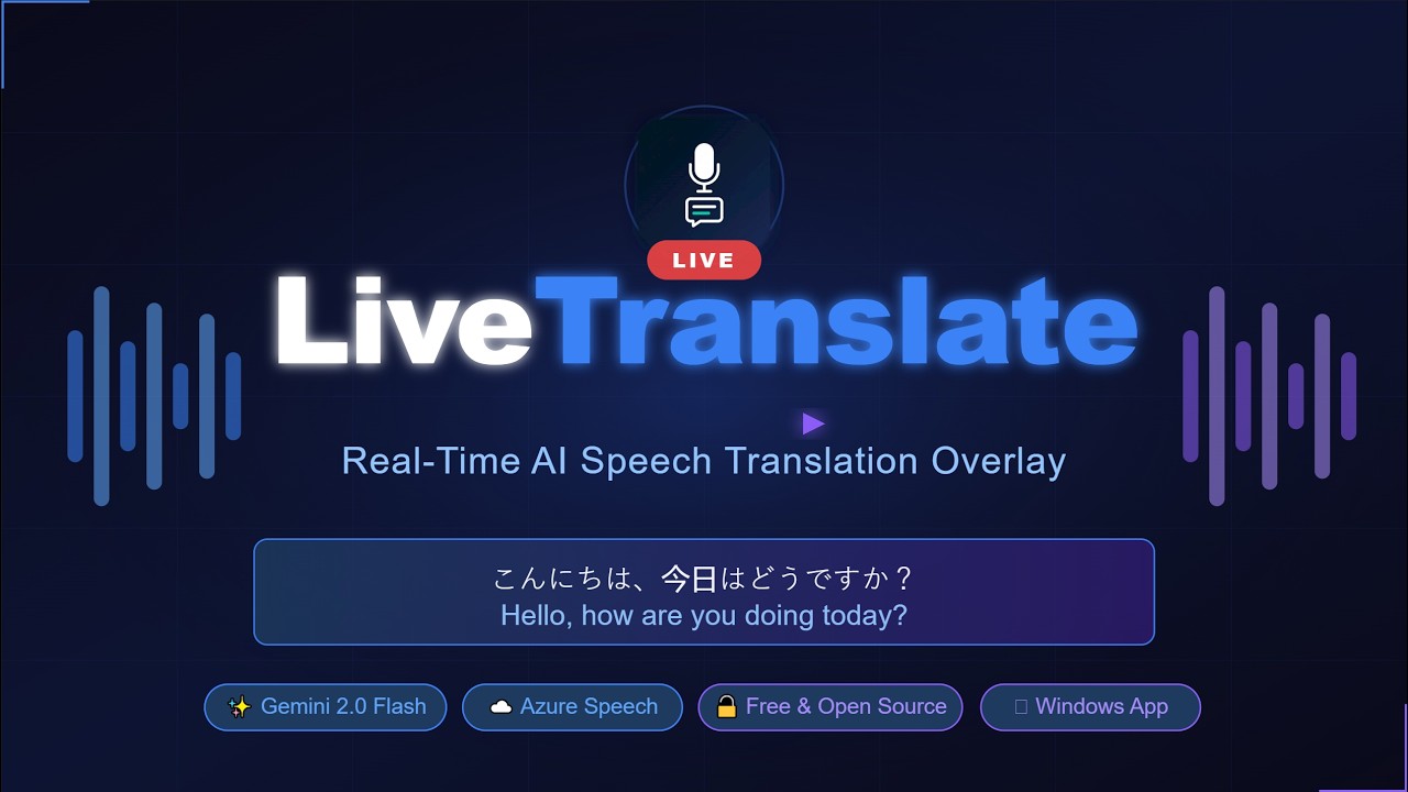 Watch LiveTranslate Demo on YouTube