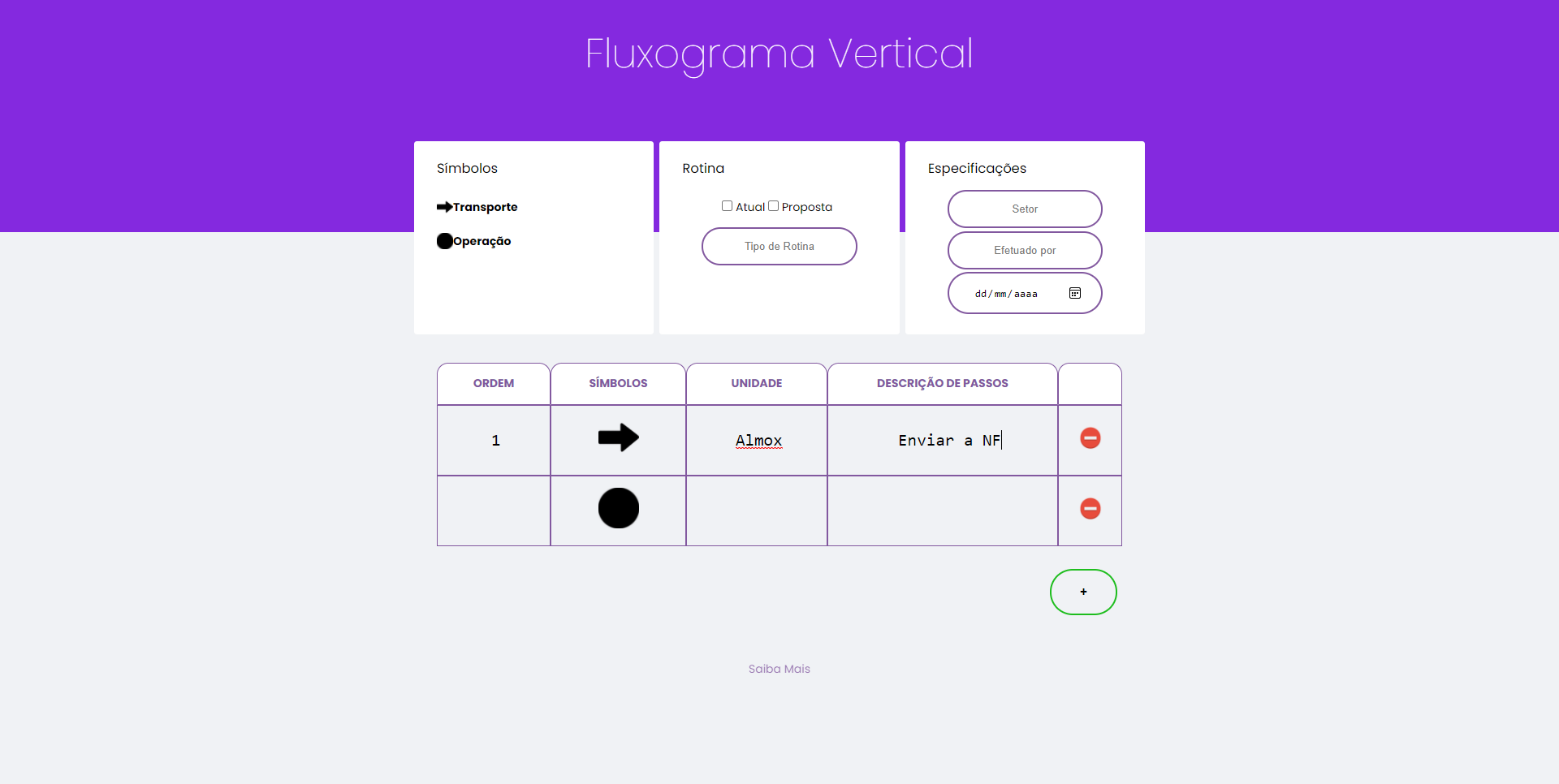 GitHub - vitorakiray/verticalFlowchart: Website developed to facilitate ...