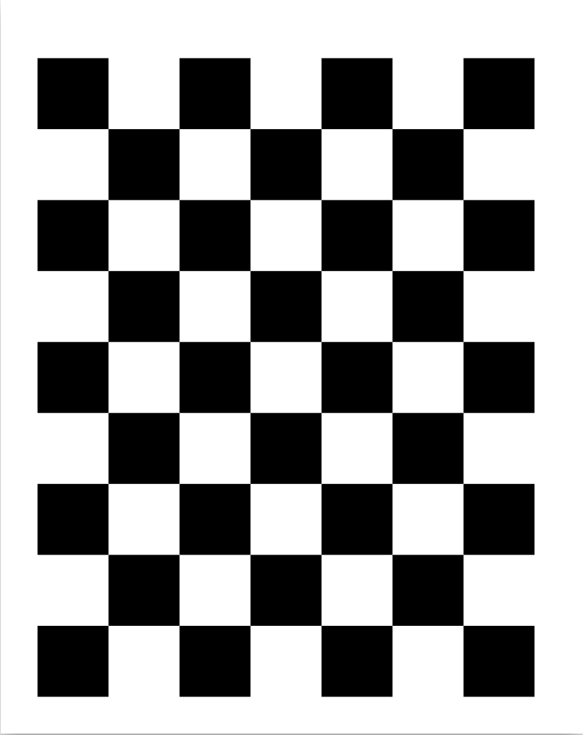 Chessboard Calibration Board