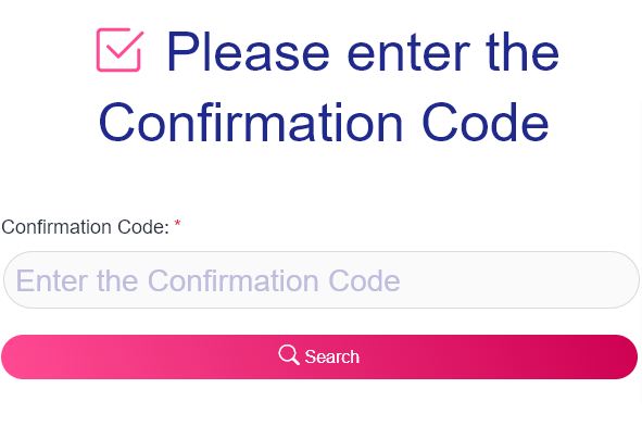 confirmation code form WordPress plugin