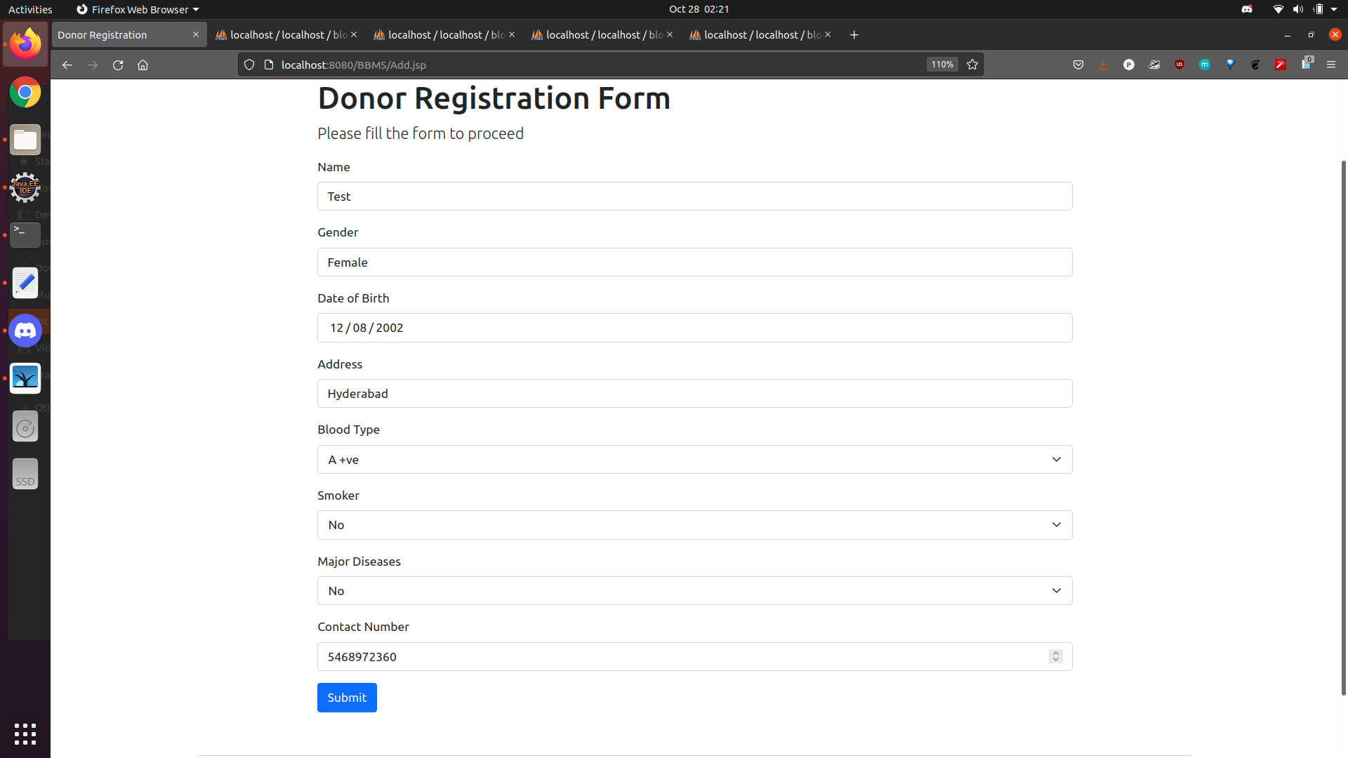 Donor Registration