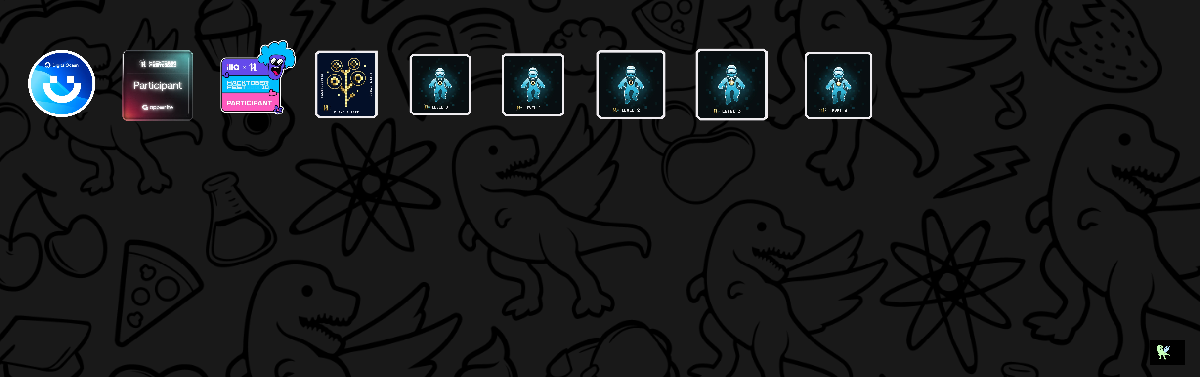 An image of @shekharhans's Holopin badges, which is a link to view their full Holopin profile