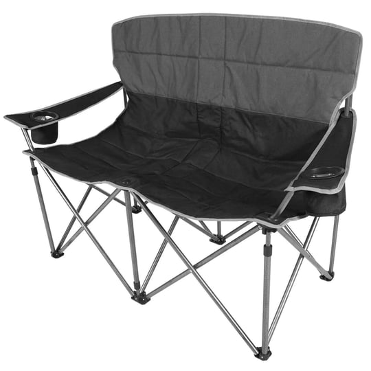 members-mark-camping-love-seat-chair-600-lb-capacity-grey-black-1