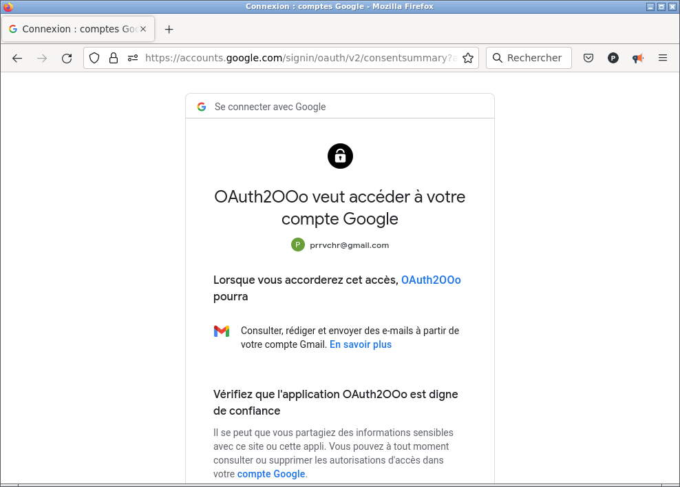 OAuth2OOo Browser Page3 screenshot