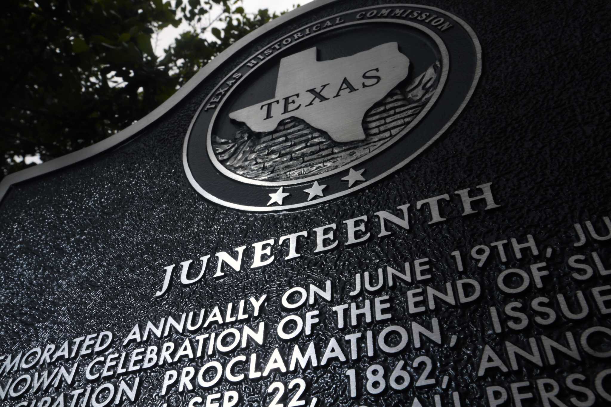 Juneteenth Inscription