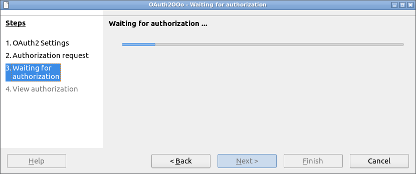 OAuth2OOo Wizard Page3 screenshot