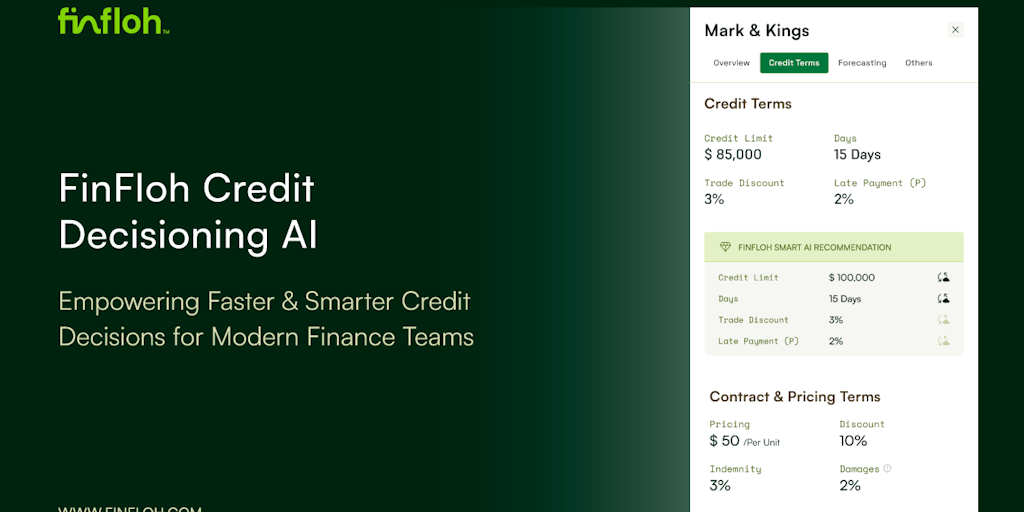 FinFloh Credit Decisioning AI