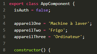 Capture d'image des trois variables