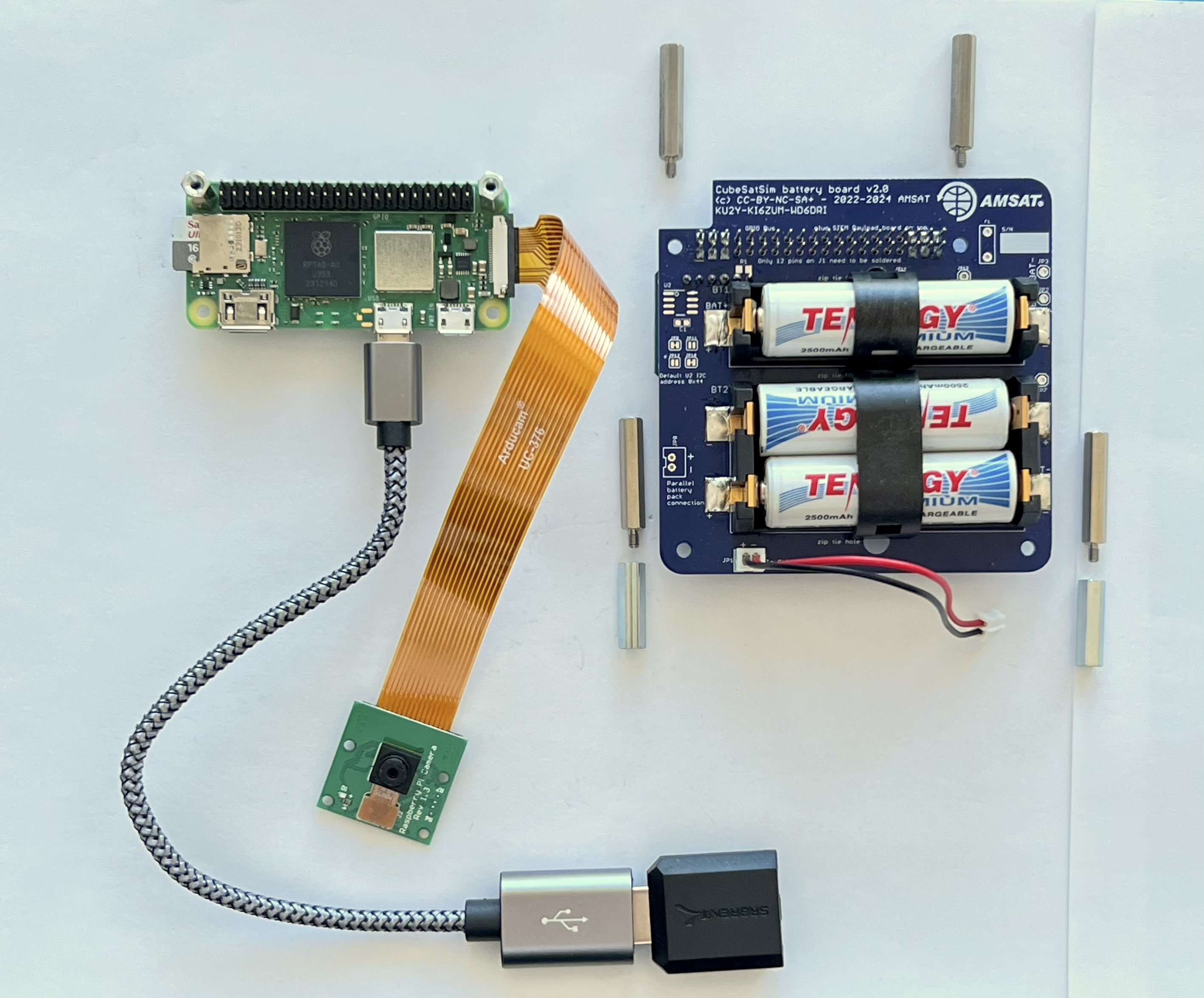 Pi Zero and Battery Board