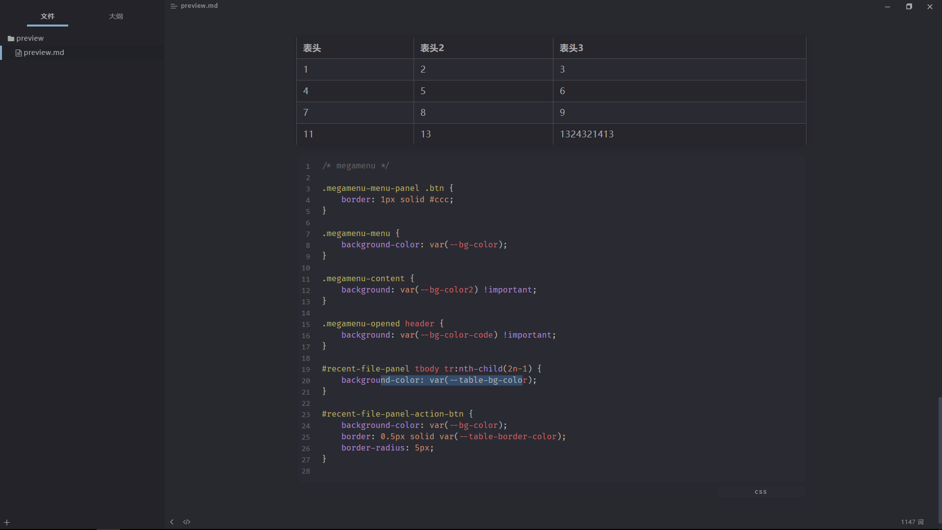 GitHub - Cgfyufsygsm/typora-theme-yangty: An eye-friendly dark theme ...