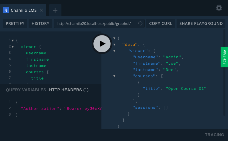 GraphQL Playground