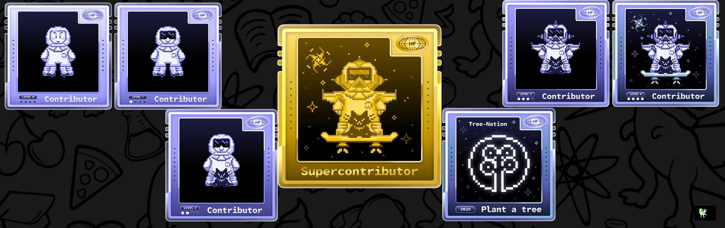 An image of @vedantkalbhor's Holopin badges, which is a link to view their full Holopin profile