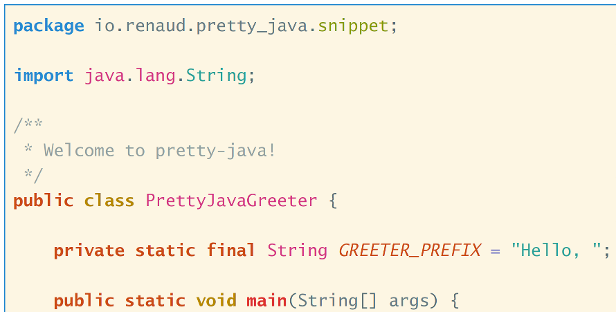 pretty-java