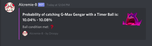 Catch Gengar Gmax Timer