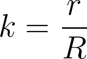 Finding k