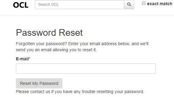 Reset Password