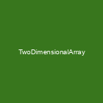 2-Dimensional Array