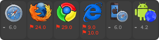 browser support