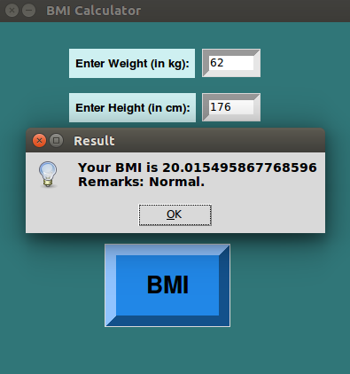 GitHub - NILESH8757/BMI-Calculator: A simple bmi calculator in python ...
