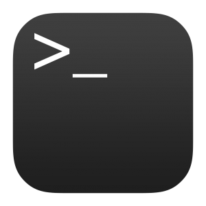 Command line logo