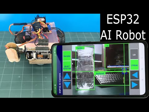 ESP32-CAM: Simple AI Robot (Object Detection | Object Tracking | Lane Tracking)