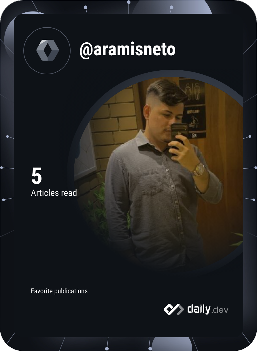 Aramis Lins Barreto Neto's Dev Card