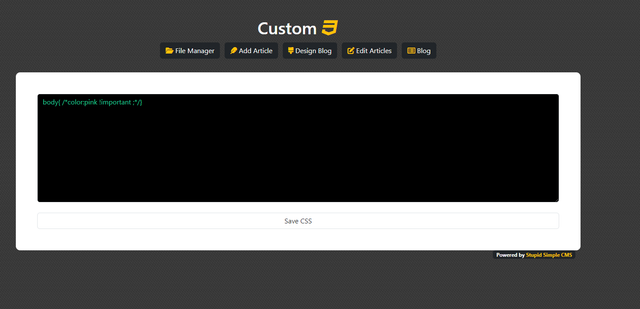 StupidSimpleCMS1 Logo