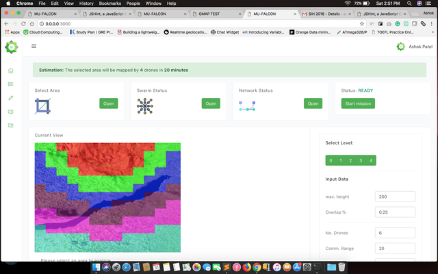 MU-FALCON Dashboard