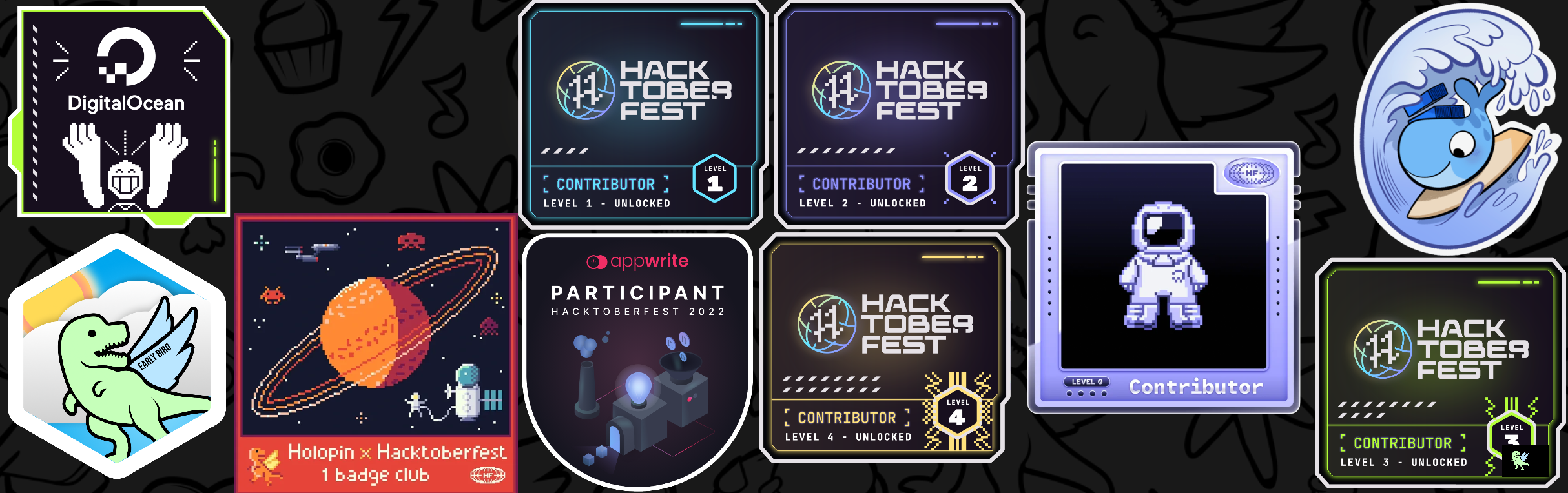 @bipinsah's Holopin board