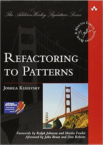 Refactoring to Patterns