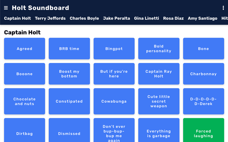 Holt Soundboard web