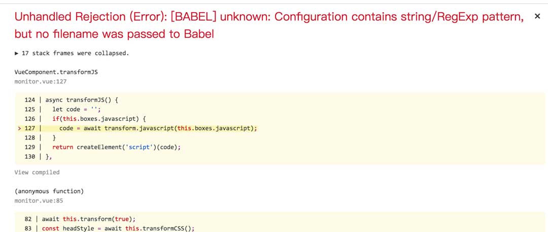 @babel/standalone transform failed when using preset-typescript · Issue ...